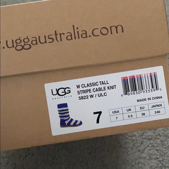 Striped Uggs - Picture 6 of 6